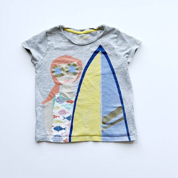 Mini Boden Surfer Girl Tee - Picture 2 of 8